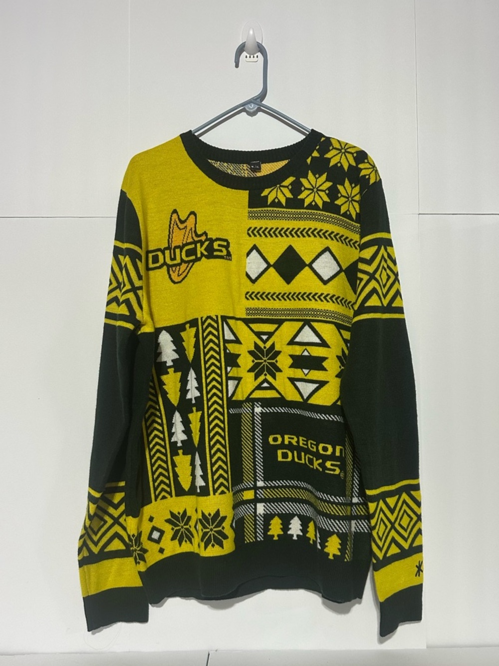FOCO Oregon Ducks Ugly Christmas Sweater